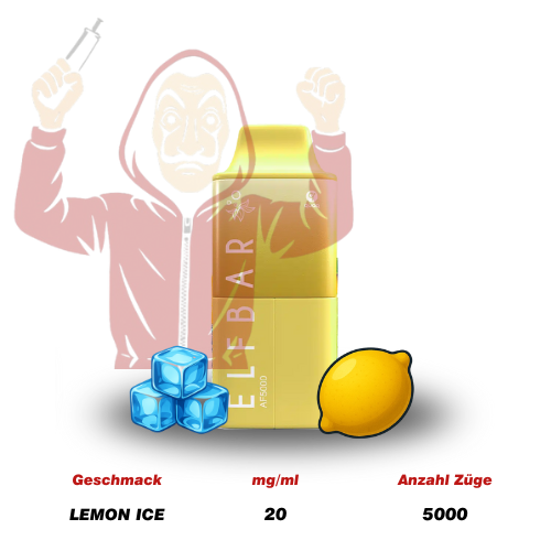 ELFBAR AF 5000 Lemon Ice