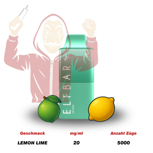 ELFBAR AF 5000 Lemon Lime