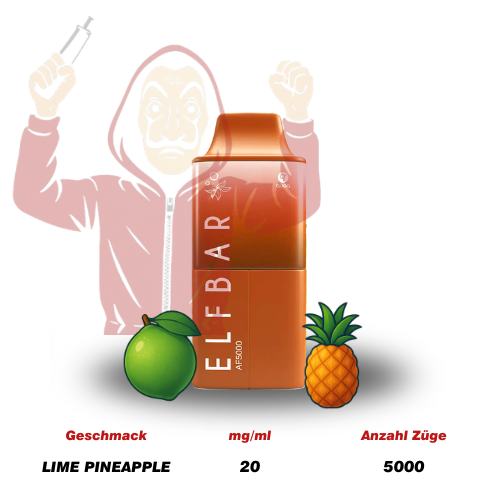 ELFBAR AF 5000 Lime Pineapple