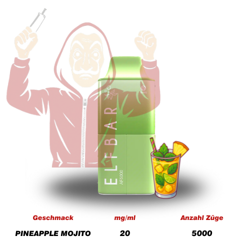 ELFBAR AF 5000 Pineapple Mojito