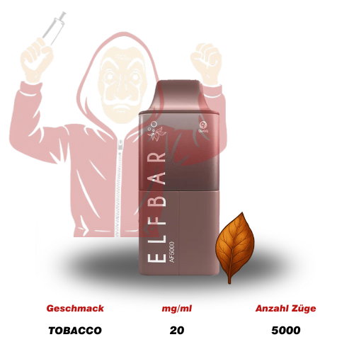ELFBAR AF 5000 Tobacco