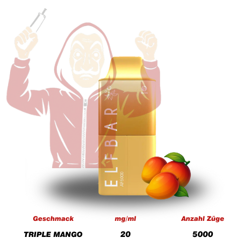 ELFBAR AF 5000 Triple Mango