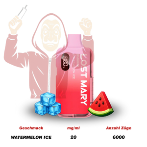 LOST MARY BM 6000 Watermelon Ice