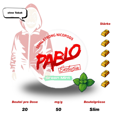 PABLO Exclusive Green Mint