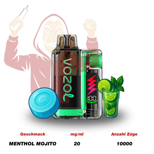 VOZOL Vista Kit Menthol Mojito