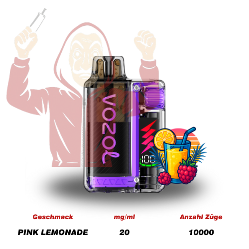 VOZOL Vista Kit Pink Lemonade