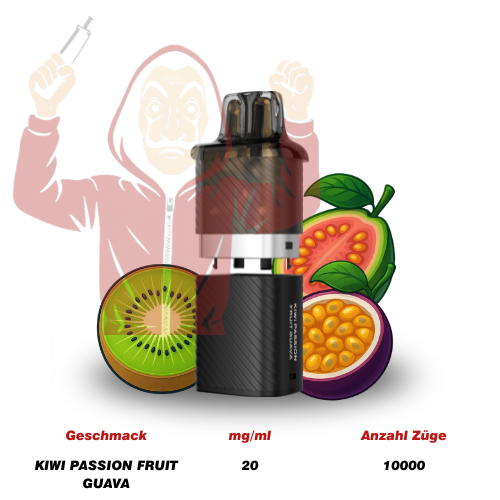 VOZOL Vista Pod Kiwi Passion Fruit Guava