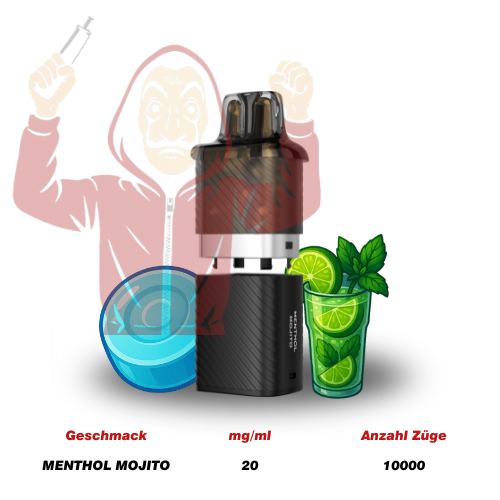 VOZOL Vista Pod Menthol Mojito