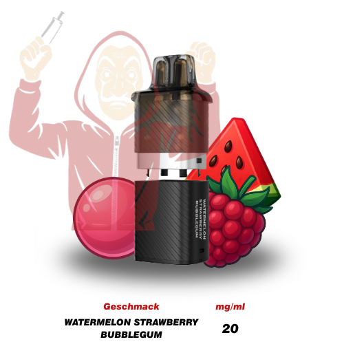 VOZOL Vista Pod Watermelon Strawberry Bubblegum